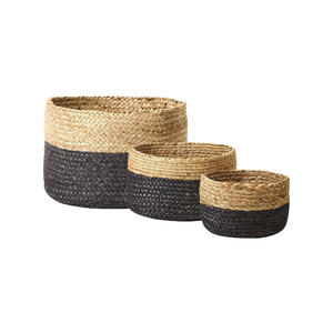 Artisan Crafted Jute <b>Basket</b> With Dense Weaving Comfortable Grip And Elegant Neutral Look For Home Decor Laundry And <b>Toy</b> <b>Storage</b> - Product Image 6