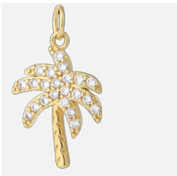 Pendentifs en laiton plaqué or 18 carats avec zircone cubique, motifs animaux, cadeau religieux pour épingles de sûreté DIY