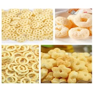 Línea de procesamiento de hojuelas de maíz, máquina extrusora de snacks pequeña - Product Image 2