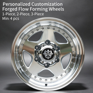 Rines Todoterreno FLowtone 4x4 de 15" 5x114.3 6x139.7, Rines de Aleación para Automóviles <span class=keywords><strong>Liberty</strong></span> CR V, Passport, Prado, Land Cruiser - Product Image 2