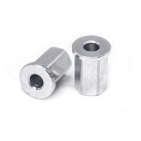 Entretoise usinée CNC sur mesure en aluminium 6061 à bride moletée pour châssis industriel de PCB et de tôlerie