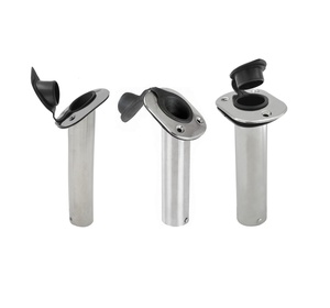 Stainless Steel 316 Marine Angled Fishing Rod Holder 30 Degree 50x240mm Kayak Ship <b>Yacht</b> Boat Hardware Accessories Stainless Ste - Product Image 4