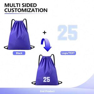 Hot Sales Customized Portable Storage Waterproof Gym <b>Drawstring</b> Bags Oxford Sports <b>Backpack</b> <b>Drawstring</b> Bags - Product Image 2