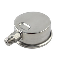 Nettoyeur haute pression résistant aux chocs, manomètres hydrauliques en acier inoxydable 304, modèle YN60 0-400 BAR, résistant aux vibrations