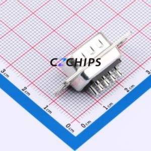 X0109WT12B1L D-Sub/VGA Connector Through hole Component (THT) Connector Standard D-Sub Male 9P Solder Wire Type - Product Image 2