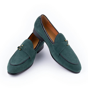 Factory <strong>Customized</strong> Men's Cow Suede <strong>Loafers</strong> High Quality Height Increasing Casual Office Daily Slip-On Shoes New Design Man Shoe - Product Image 3