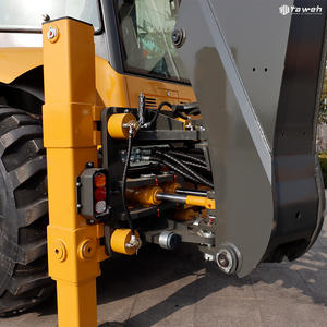 Новый маленький передний компактный трактор Yaweh 3cx, компактный трактор, мини 4WD 4x4, экскаватор-погрузчик, 1 тонна с ценой на продажу, jcb - Product Image 6