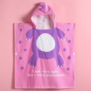 <span class=keywords><strong>Peignoir</strong></span> de bain pour bébé à séchage rapide avec imprimé <span class=keywords><strong>dinosaure</strong></span>, cape en coton pour enfants, serviettes de bain à capuche unisexes - Product Image 6