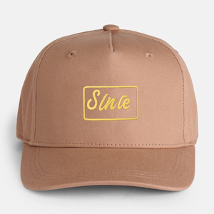 Gorra de béisbol estructurada OEM personalizada con bordado de perfil alto, gorra deportiva para exteriores, gorra trucker snapback de 5 paneles con visera curva - Product Image 3