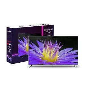 Frameless Smart TV 32 Inch Slim Full HD 1080p LED TV Television 32 Inch Smart TV