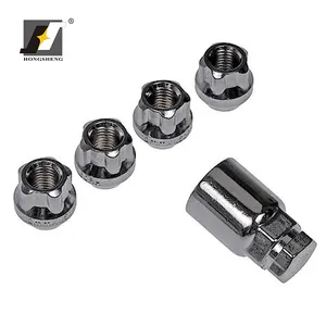 Chrome Karbon Baja Lock Nut Set