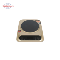Cuisinière à induction à usage domestique pour la cuisine Mini taille brûleur électrique à brûleur unique pour hôtel et réchaud à induction à usage commercial