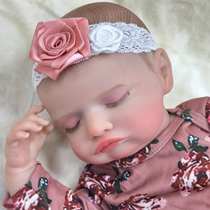 Poupée de mode en vinyle réaliste pour filles Kindure Rosalie, nouveau-né, mini bébé reborn - Product Image 2