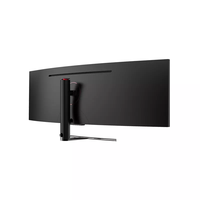 Écran de jeu incurvé de 49 pouces, 4k, 144 Hz, écran d'ordinateur super large, panneau d'affichage