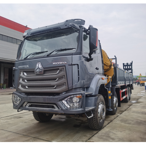 Truk Derek Lipat HOWO 8x4 16-ton yang Dipasang di Truk Flatbed - Product Image 6