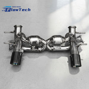ระบบท่อไอเสียประสิทธิภาพสูงสำหรับมาเซราติ MC20 3.0T สแตนเลสสตีลแบบ Catback พร้อมท่อเก็บเสียงและวาล์ว - Product Image 4