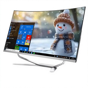 PC Tout-en-un Monobloc Incurvé 27 Pouces OEM ODM avec Processeur Core i7 7700, 8 Go de RAM, SSD 256 Go, Webcam et Batterie UPS pour Bureau - Product Image 1