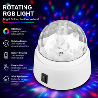 Mini bunte Disco DJ Lampe LED Projektion KTV Lampe trocken batterie betrieben rotierende bewegliche Kopf Bühnen lichter