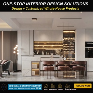 Solución Integral Llave en Mano para Proyectos Residenciales Contemporáneos y Solución de Diseño de Interiores con Suministro de Muebles a Medida para Toda la Casa - Product Image 1