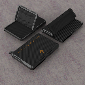 Portacarte a scomparsa con un clic, blocco RFID, in alluminio, sottile <span class=keywords><strong>e</strong></span> minimalista, per <span class=keywords><strong>carte</strong></span> <span class=keywords><strong>di</strong></span> <span class=keywords><strong>credito</strong></span> <span class=keywords><strong>e</strong></span> <span class=keywords><strong>banconote</strong></span> - Product Image 1