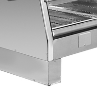Chauffe-plats à deux niveaux de style KFC, avec remplissage automatique d'eau, en acier inoxydable de qualité alimentaire, économie d'énergie, numérique