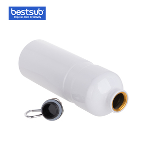 sublimación en blanco de la prensa del calor de la Botella de agua 750ml de aluminio de la Botella de agua termo flaca vasos con - Product Image 3