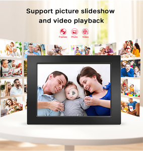 Bán buôn từ wifi điện tử khung ảnh kỹ thuật số màn hình cảm ứng với video phát lại vật liệu nhựa cho quảng cáo - Product Image 4