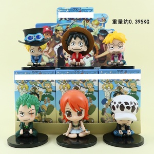 Coffret de figurines anime surprise Luffy Zoro <span class=keywords><strong>Nami</strong></span>, 12 figurines PVC style enfance Q pour collection et cadeau pour les fans d'anime - Product Image 4