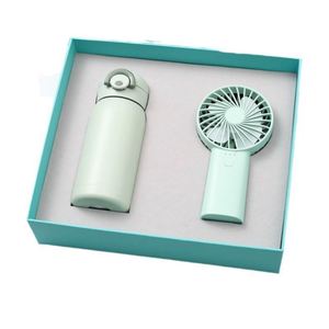 Set de Regalo Corporativo con Logotipo Personalizado, Abanico de Mano con Paraguas, para Cumpleaños, Navidad, Promociones, Caja de Lujo Incluida - Product Image 1