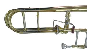 Trombón Tenor Bb/F con Válvula Thayer, Vara de Cuproníquel, Campana Hecha a Mano TT8518, Lacado Dorado para Músico Profesional - Product Image 2