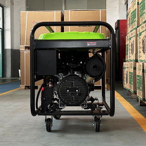 เครื่องกำเนิดไฟฟ้าเบนซินแบบพกพาใหม่ รุ่น V-type ล้อใหญ่พร้อมคันโ<span class=keywords><strong>ยก</strong></span> แรงดันไฟฟ้าคู่ กำ<span class=keywords><strong>ลัง</strong></span>ไฟฟ้าเท่ากัน ระบายความร้อนด้วยอากาศ แบบสามเฟส - Product Image 3