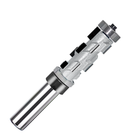 Pisau Pemotong Kayu YUFU Diamond Woodworking Plum Blossom Trimming Knife Milling Cutter 60HRC/55HRC Konvensional Gagang 12.7mm Mesin Ukir