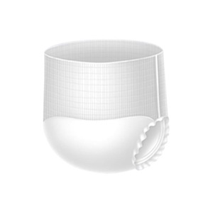 Couches culottes jetables pour adultes, taille L, non tissées, SAPPE, pâte de bois, pour seniors, usage général - Product Image 1