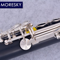 MORESKY Clarinet Bb 18 Keys Silver-plated Ebony/Grenadilla Sib Clarinete M112