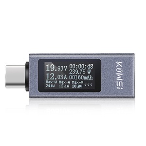 เครื่องทดสอบแบตเตอรี่ดิจิตอล KILWSi รุ่น KWS-2301C Type-C 0-20V 48V เครื่องวัดแรงดันไฟฟ้าสูงสุดสำหรับการทดสอบความจุแบตเตอรี่ - Product Image 3