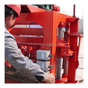 Zement-Schaumbeton-Blockproduktionslinie Ziegelform-Herstellung QT4-<span class=keywords><strong>40</strong></span> Motor-Hohlblockmaschine - Product Image 5