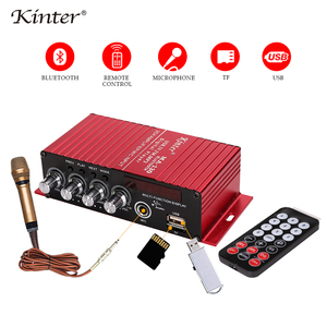 Kinter MA-130 USB TF FM BT MIC amplificador digital para coche potencia para el hogar - Product Image 3