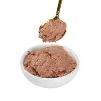 Friandises pour chiens et chats en conserve, riches en protéines, en sauce, fournis par l'usine, friandises à la viande de thon pour chats et chiens