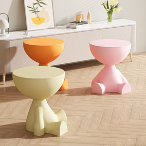 Modern Extendable Cream Wind Small Coffee <strong>Table</strong> Red Flat Head Side <strong>Table</strong> for Small Apartments Super <strong>Narrow</strong> <strong>Bedside</strong> <strong>Table</strong> Birch - Product Image 3