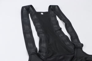 Cuissardes ZEDE en mesh respirant noires, personnalisables en usine, avec coussinet 4D confortable pour les longues distances en VTT - Product Image 3