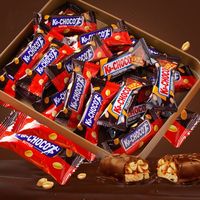 Confiserie aux Cacahuètes en Gros 8g Coupe-Faim Barre Énergétique au Chocolat Fourrée aux Cacahuètes Barre de Chocolat aux Noix