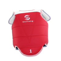 Protection sportive de Taekwondo avec logo personnalisé Protecteur de poitrine pour le corps, l'entraînement et l'exercice en éponge en mousse EVA