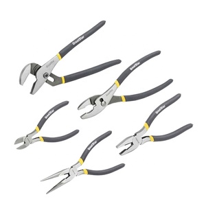 Set di attrezzi per pinze Set di pinze multiuso con doppia impugnatura immersa pinze a becchi lunghi con giunto a scorrimento diagonale - Product Image 2