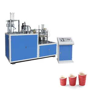 Pappbecher-Hülsen maschine Double Paper Coffee Ripple und Hollow Paper Cup Sleeve Making Machine