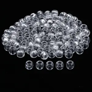 500g Antique Hair Braid Beads Dreads Decoration Pendants Clear Hair Ring Cuffs Jewelry for Braids