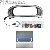 Cache de carénage de moto avec éclairage LED DRL pour les modèles Harley Road Glide 2014 et ultérieurs