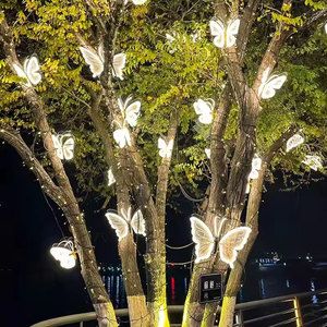 Tùy chỉnh thiết kế ngoài trời <span class=keywords><strong>Led</strong></span> bướm năng động mô phỏng tốt nghiệp Ngày Valentine giáng sinh trang trí cảnh quan chiếu sáng - Product Image 6