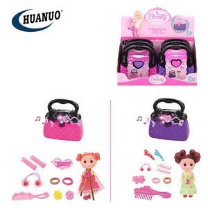 Gioco principessa accessori per capelli ragazza fingi di giocare a borsa di bellezza <span class=keywords><strong>giocattoli</strong></span> - Product Image 4