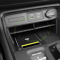Boîte de rangement pour console centrale de voiture Boîte de rangement décorative centrale pour Honda CRV 2023