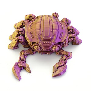 2025, mô hình đồ chơi cua cyberpunk in 3D bán chạy nhất, mô hình cua cơ khí khớp nối, đồ chơi trang trí - Product Image 6